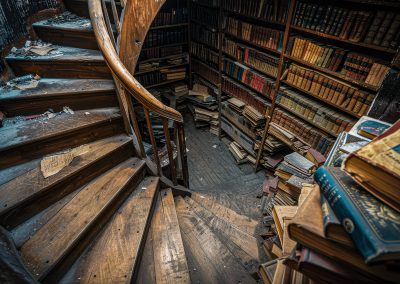 Staircase to basement